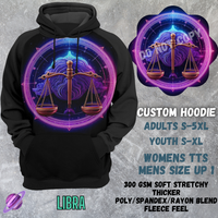 LIBRA -CUSTOM HOODIES RE-RUN PREORDER CLOSING 5/11