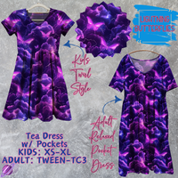 LIGHTNING BUTTERFLIES - Adult & Kids - Tea Dress Run- Preorder Closing 5/13