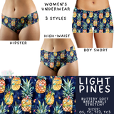 Ready to Ship - Light Pines Women's Underwear - Boy Short OS