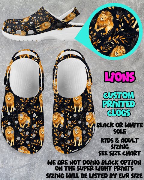 LIONS - CLOG RUN 6 - PREORDER CLOSING 3/4