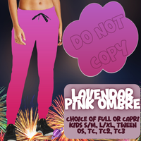 LAVENDAR PINK OMBRE - SKIRT/LEGGING/JOGGER/LOUNGER - OMBRE RUN 3 PREORDER CLOSING 1/17