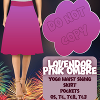 LAVENDAR PINK OMBRE - SKIRT/LEGGING/JOGGER/LOUNGER - OMBRE RUN 3 PREORDER CLOSING 1/17