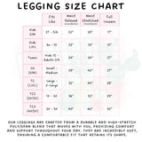 Ready to Ship - Green Smoke Capri Length Leggings - No Pockets TC2
