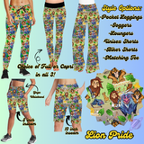 LION PRIDE- LEGGING/JOGGER/LOUNGER/SHORTS - ALL THINGS MAGICAL PREORDER CLOSING 2/4