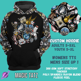 MAGIC TATZ HOODIE-OUTFIT RUN PREORDER CLOSING 1/10 -CUSTOM HOODIES RE-RUN PREORDER CLOSING 5/11