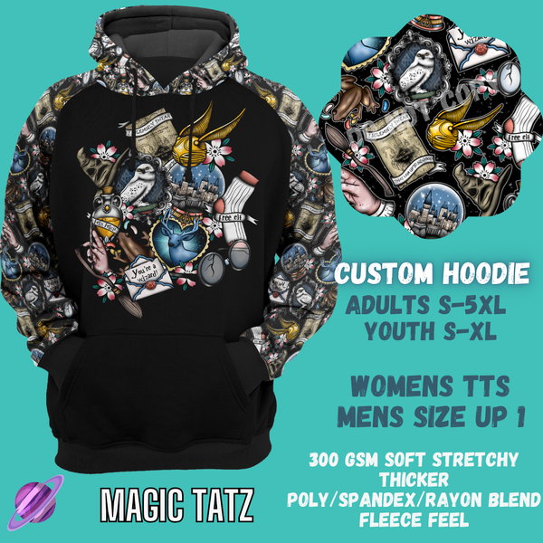 MAGIC TATZ HOODIE-OUTFIT RUN PREORDER CLOSING 1/10