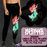 MERMAID SPLATTER- 4 STYLES OF BOTTOMS-PREORDER CLOSING 1/21