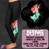 MERMAID SPLATTER- 4 STYLES OF BOTTOMS-PREORDER CLOSING 1/21
