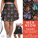 Batch #487 - Neon Princess - Closes 2/9 - ETA early/mid April - Mer Neon Skort