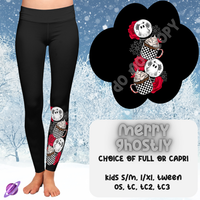 MERRY GHOSTLY - BOOT RUN 1 - LEGGING/CAPRI PREORDER CLOSING 10/8