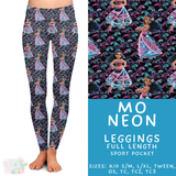 Batch #487 - Neon Princess - Closes 2/9 - ETA early/mid April - Mo Neon Full and Capri Length Leggings