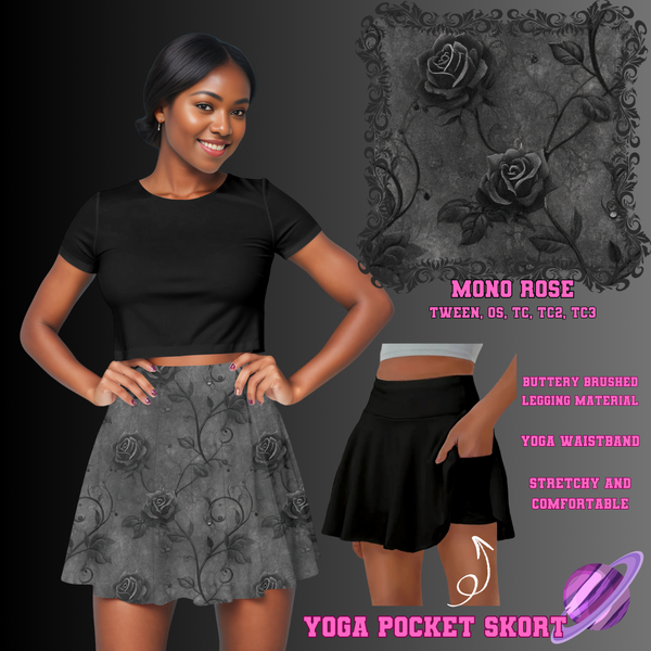 MONO ROSE - POCKET SKORT RUN 2 - PREORDER CLOSING 5/21