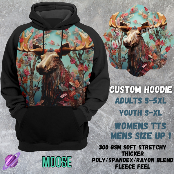 MOOSE -CUSTOM HOODIES RE-RUN PREORDER CLOSING 5/11