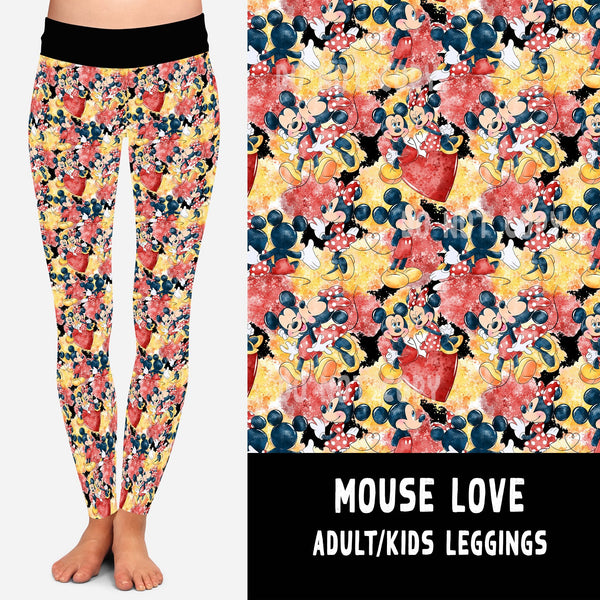 LUCKY IN LOVE-MOUSE LOVE LEGGINGS/JOGGERS