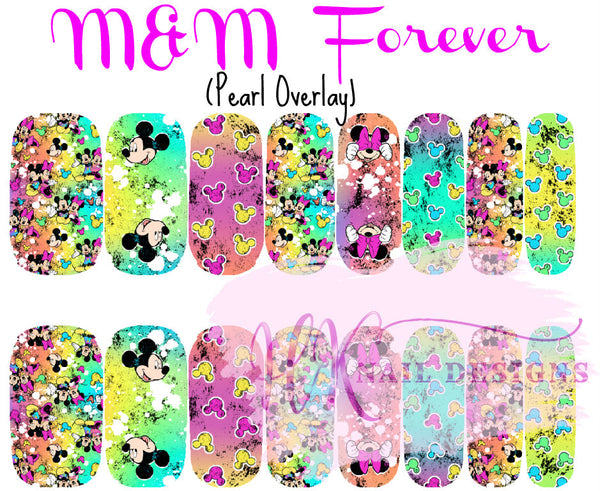 RTS- HK Nails M&M Forever