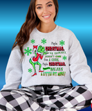 XMAS IN JULY-MEAN ONE 3- CREWNECK SWEATSHIRT