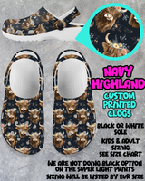 NAVY HIGHLAND - CLOG RUN 6 - PREORDER CLOSING 3/4