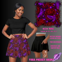 NEON ROSE - POCKET SKORT RUN 2 - PREORDER CLOSING 5/21