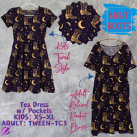 NIGHT BOOTS - Adult & Kids - Tea Dress Run- Preorder Closing 5/13