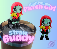 NIGHTMARE PATCH GIRL STRAW BUDDY