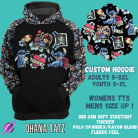 OHANA TATZ HOODIE-OUTFIT RUN PREORDER CLOSING 1/10