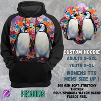 PENGUINS -CUSTOM HOODIES RE-RUN PREORDER CLOSING 5/11