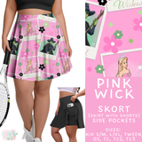 Batch #485 - Fun Run 19 - Closes 2/4 - ETA early April - Pink Wick Skort