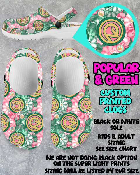 POPULAR & GREEN - CLOG RUN 6 - PREORDER CLOSING 3/4