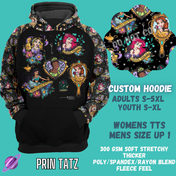 PRIN TATZ HOODIE-OUTFIT RUN PREORDER CLOSING 1/10