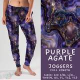 Ready to Ship - Purple Agate Joggers - OS & TC2