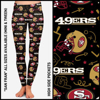 RTS - San Fran Leggings with High Side Pockets