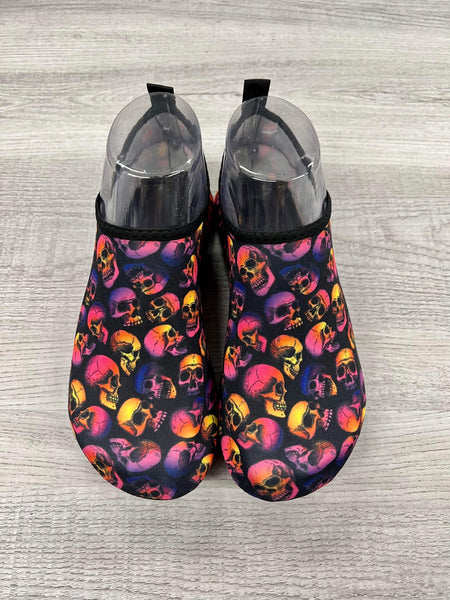 RTS - Neon Skulls Swim Shoes
