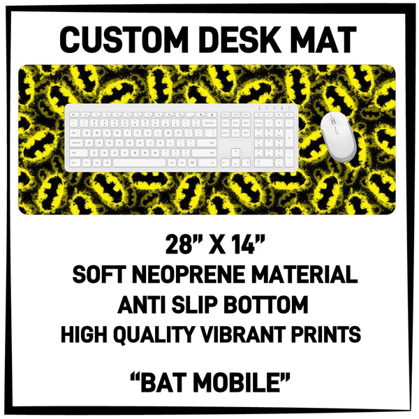 RTS - Bat Mobile Custom Desk Mat