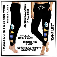 RTS - Camp Life Leggings with High Side Pockets