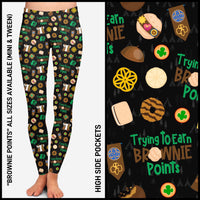 RTS - Brownie Points Leggings with High Side Pockets