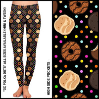 RTS - GC Polka Dots Leggings with High Side Pockets