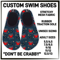 RTS - Don't Be Crabby Swim Shoes