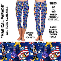 RTS - Magical Parade Leggings with Pockets
