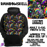 RAINBOWSKELL -SKULL RUN -CUSTOM HOODIES RE-RUN PREORDER CLOSING 5/11