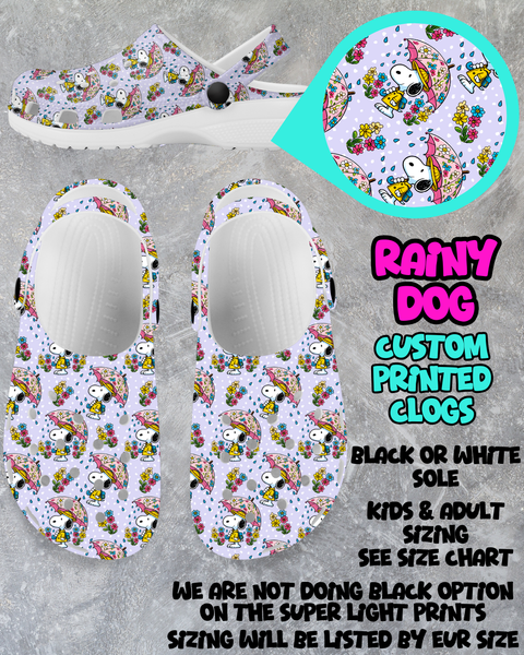 RAINY DOG - CLOG RUN 6 - PREORDER CLOSING 3/4