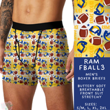 Ready To Ship - Ram FBall3 Men's Boxer Briefs