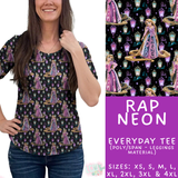 Batch #487 - Neon Princess - Closes 2/9 - ETA early/mid April - Rap Neon Everyday Tee