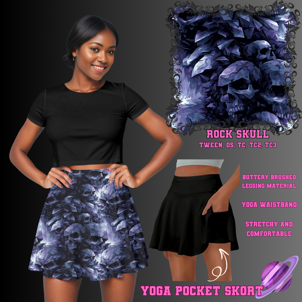 ROCK SKULL - POCKET SKORT RUN 2 - PREORDER CLOSING 5/21