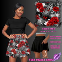 ROSED BARB - POCKET SKORT RUN 2 - PREORDER CLOSING 5/21