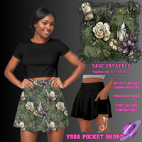 SAGE CRYSTALS - POCKET SKORT RUN 2 - PREORDER CLOSING 5/21