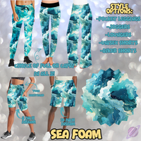 SEA FOAM - LEGGING/JOGGER/LOUNGER/SHORTS - MOSTLY TEAL RUN PREORDER CLOSING 2/8