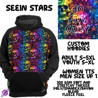 SEEIN STARS -SKULL RUN -CUSTOM HOODIES RE-RUN PREORDER CLOSING 5/11
