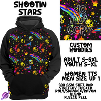 SHOOTIN STARS -SKULL RUN -CUSTOM HOODIES RE-RUN PREORDER CLOSING 5/11