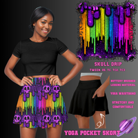 SKULL DRIP - POCKET SKORT RUN 2 - PREORDER CLOSING 5/21