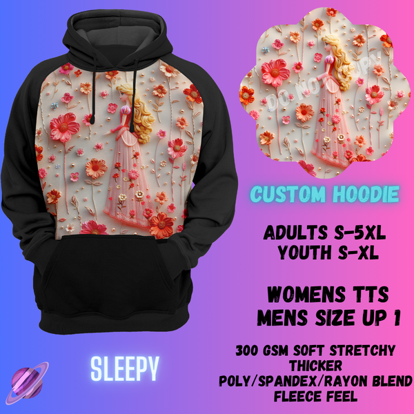 SLEEPY -CUSTOM HOODIES RE-RUN PREORDER CLOSING 5/11